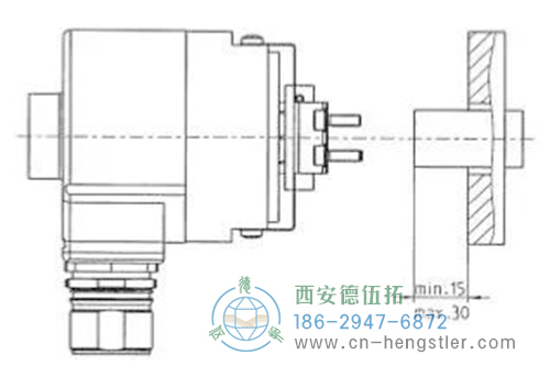 盲孔空心軸編碼器的安裝方法